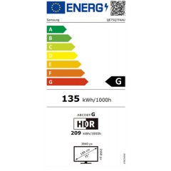 Samsung Smart Τηλεόραση 75" 4K UHD QLED QE75Q7FA HDR (2025)